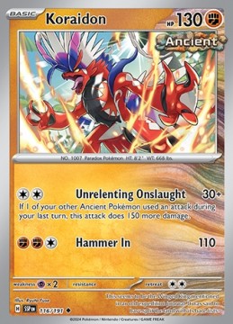 Koraidon #116 - Pokemon Surging Sparks