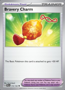 Bravery Charm #173 - Pokemon Paldea Evolved 