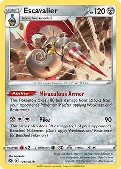 Escavalier #101 - Pokemon Brilliant Stars
