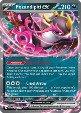 Fezandipiti EX #142 - Pokemon Ascended Heroes