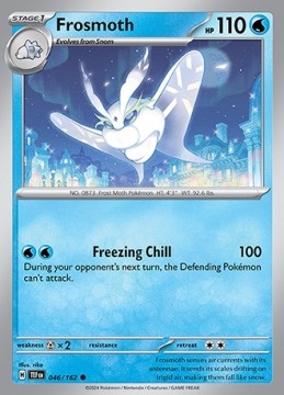 Frosmoth REVERSE HOLO #46 - Pokemon Temporal Forces