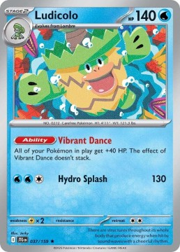 Ludicolo HOLO #37 - Pokemon Journey Together