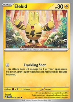 Elekid #59 - Pokemon Paradox Rift