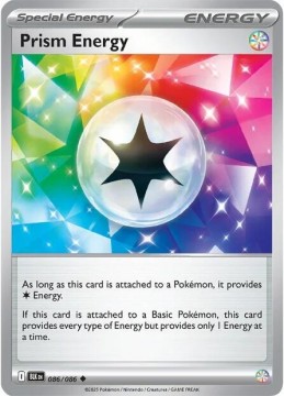 Prism Energy POKEBALL HOLO #86 - Pokemon Black Bolt 