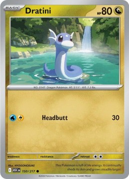 Dratini ENERGY PATTERN #150 - Pokemon Ascended Heroes
