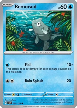 Remoraid #33 - Pokemon Journey Together 