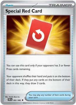 Special Red Card #82 - Pokemon Chaos Rising