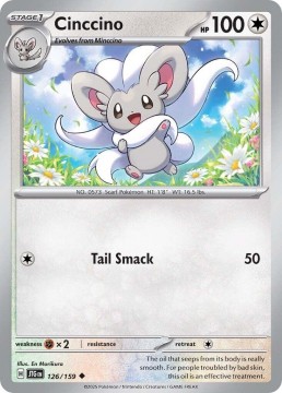 Cinccino #126 - Pokemon Journey Together