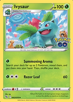 Ivysaur #2 - Pokemon Go