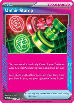Unfair Stamp #165 - Pokemon Twilight Masquerade