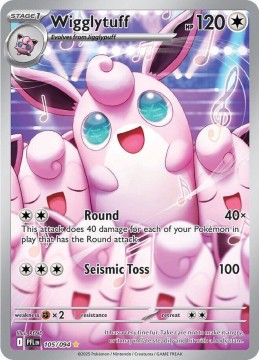 Wigglytuff #105 - Pokemon Phantasmal Flames