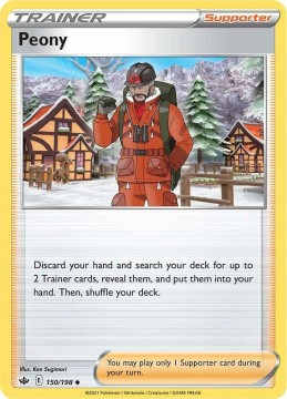 Peony #150 - Pokemon Chilling Reign