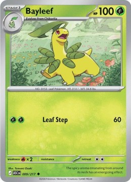 Bayleef ENERGY PATTERN #9 - Pokemon Ascended Heroes