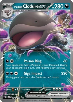Paldean Clodsire EX #94 - Pokemon Journey Together