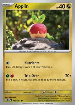 Applin #138 - Pokemon Surging Sparks
