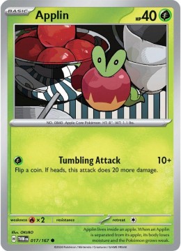Applin #17 - Pokemon Twilight Masquerade
