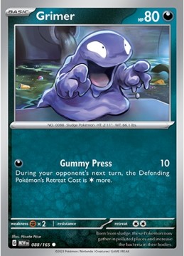 Grimer #88 - Pokemon Scarlet & Violet 151 