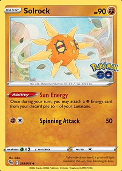 Solrock #39 - Pokemon Go 