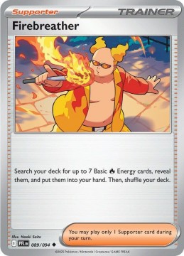 Firebreather REVERSE HOLO #89 - Pokemon Phantasmal Flames