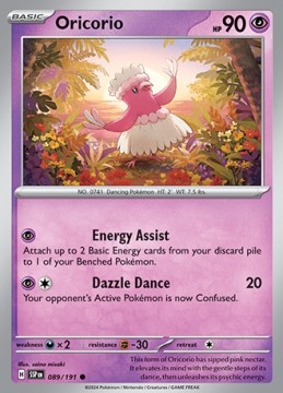 Oricorio #89 - Pokemon Surging Sparks