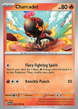 Charcadet #26 - Pokemon Paradox Rift 