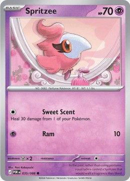 Spritzee #35 - Pokemon Perfect Order