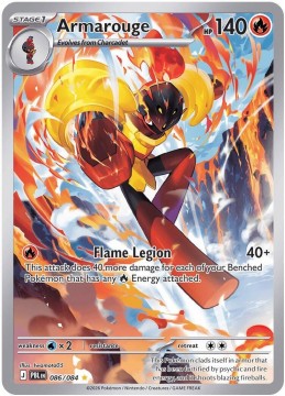 Armarouge #86 - Pokemon Pitch Black