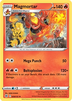Magmortar #20 - Pokemon Brilliant Stars
