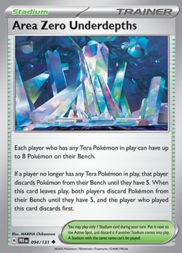 Area Zero Underdepths #94 - Pokemon Prismatic Evolutions