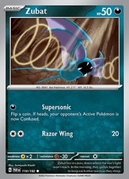 Zubat #110 - Pokemon Paradox Rift