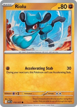 Riolu POKEBALL PATTERN #112 - Pokemon Ascended Heroes