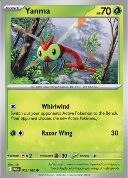 Yanma #2 - Pokemon Destined Rivals 