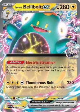Iono's Bellibolt EX #53 - Pokemon Journey Together