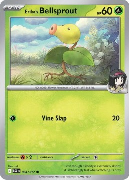 Erika's Bellsprout ENERGY PATTERN #4 - Pokemon Ascended Heroes