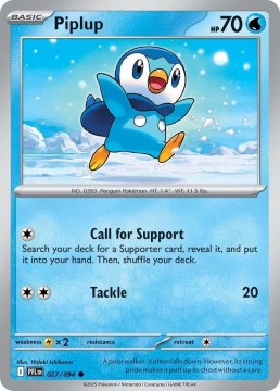 Piplup #27 - Pokemon Phantasmal Flames