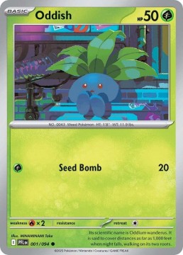Oddish #1 - Pokemon Phantasmal Flames