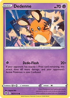 Dedenne #67 - Pokemon Brilliant Stars
