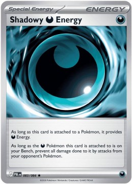 Shadowy Darkness Energy HOLO #83 - Pokemon Pitch Black