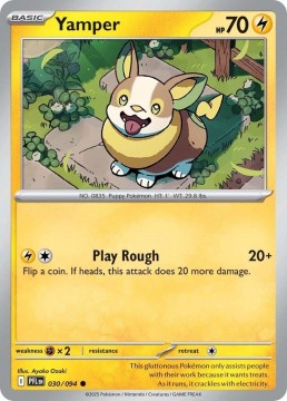 Yamper #30 - Pokemon Phantasmal Flames