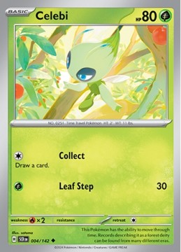Celebi #4 - Pokemon Stellar Crown