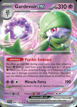 Gardevoir EX #86 - Pokemon Scarlet & Violet 