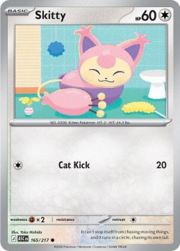 Skitty ENERGY PATTERN #165 - Pokemon Ascended Heroes