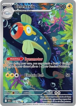 Eelektrik #114 - Pokemon Black Bolt