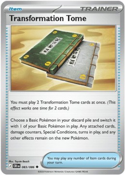 Transformation Tome #83 - Pokemon Chaos Rising