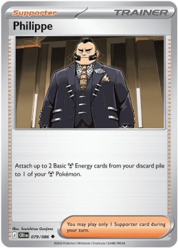 Philippe REVERSE HOLO #79 - Pokemon Chaos Rising