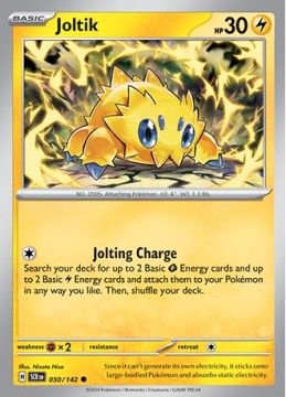 Joltik #50 - Pokemon Stellar Crown