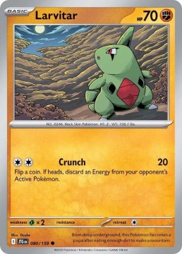 Larvitar #80 - Pokemon Journey Together