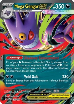 Mega Gengar EX #125 - Pokemon Ascended Heroes
