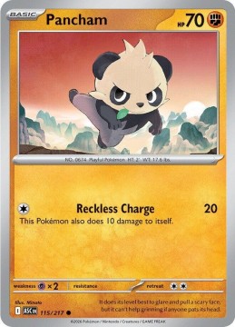 Pancham #115 - Pokemon Ascended Heroes 