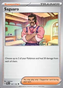 Saguaro #187 - Pokemon Paldea Evolved